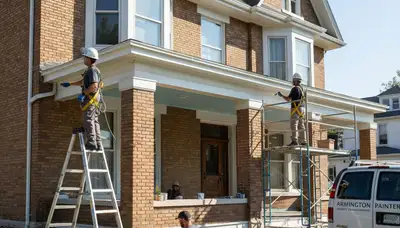Professional painters in Bloomington, IL providing interior and exterior painting services