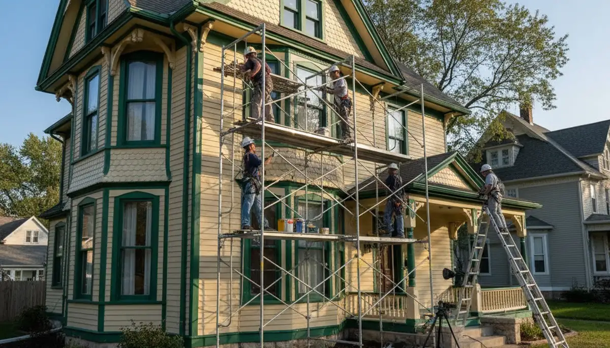 Professional painting services in Bloomington, IL for residential and commercial projects