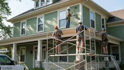 Professional painters serving Bloomington, IL for interior and exterior painting services