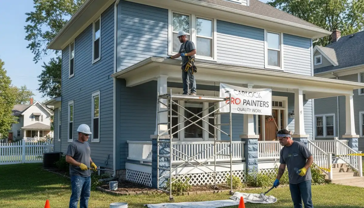 Bloomington, IL painting services for residential and commercial interior and exterior projects