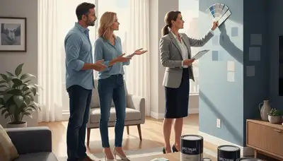 Bloomington, IL painters providing expert color consultation for paint colors and finishes