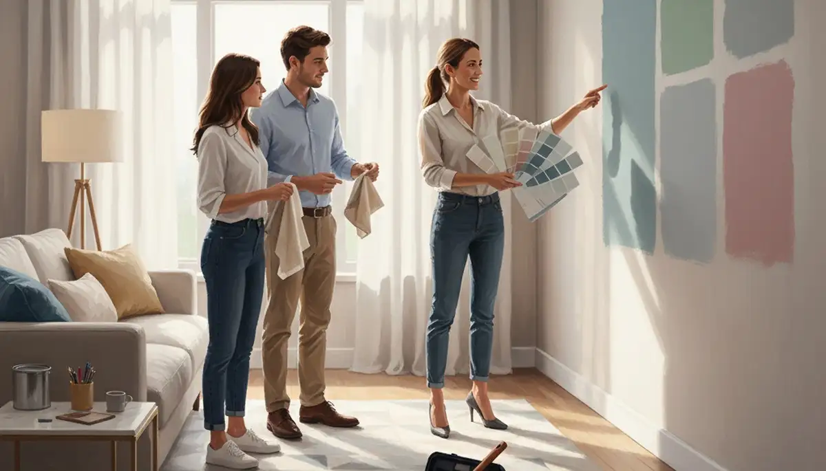 Bloomington, IL painters providing expert color consultation for interior and exterior paint finishes
