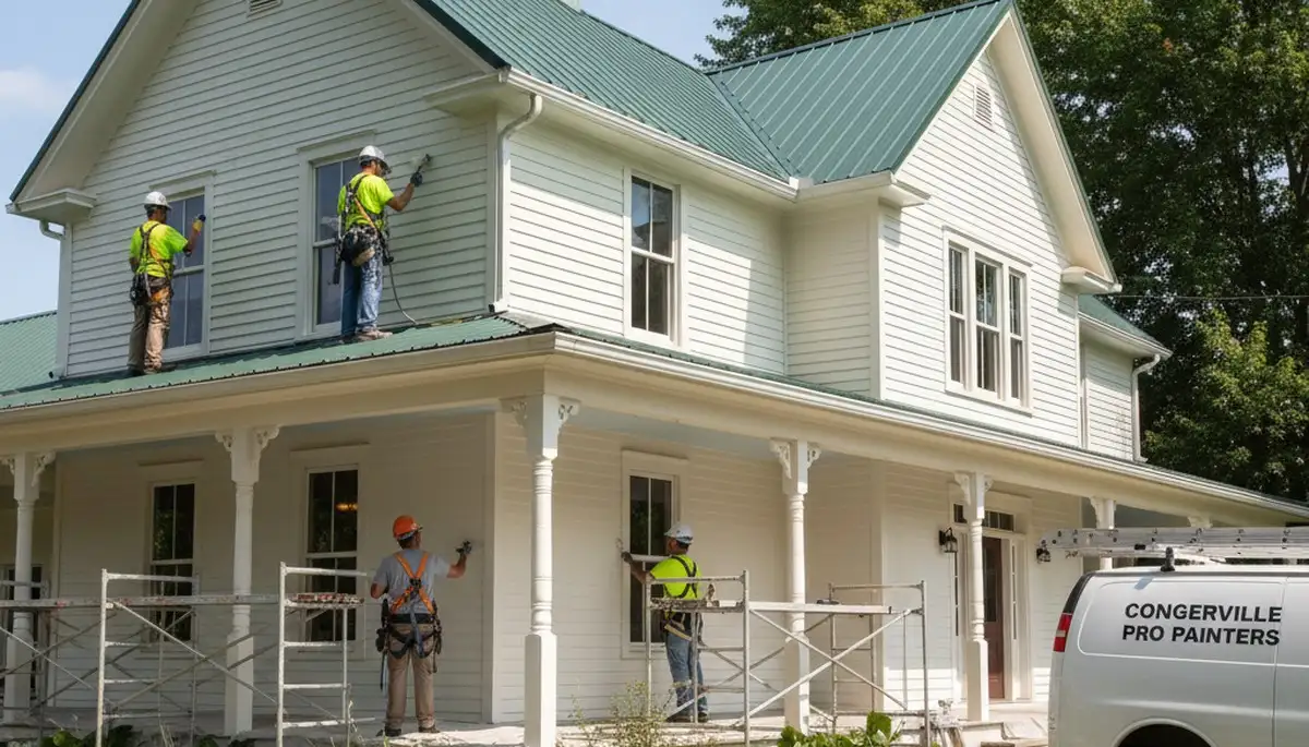 Professional painters in Bloomington, IL providing interior and exterior painting services