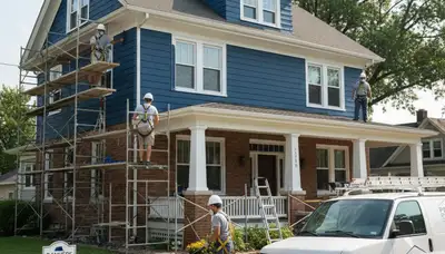 Professional painters in Bloomington, IL providing interior and exterior painting services
