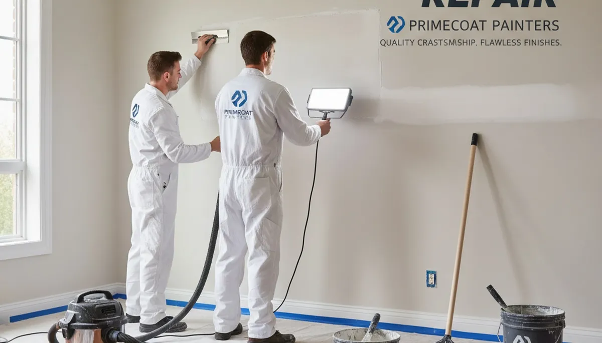 Professional drywall repair in Bloomington, IL by Bloomington Paint Pros