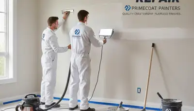 Professional drywall repair in Bloomington, IL by Bloomington Paint Pros