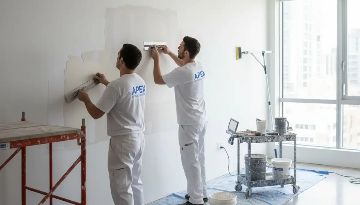 Professional drywall repair in Bloomington, IL by Bloomington Paint Pros