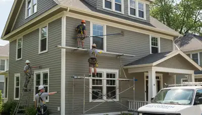 Bloomington, IL painters providing professional interior and exterior painting services