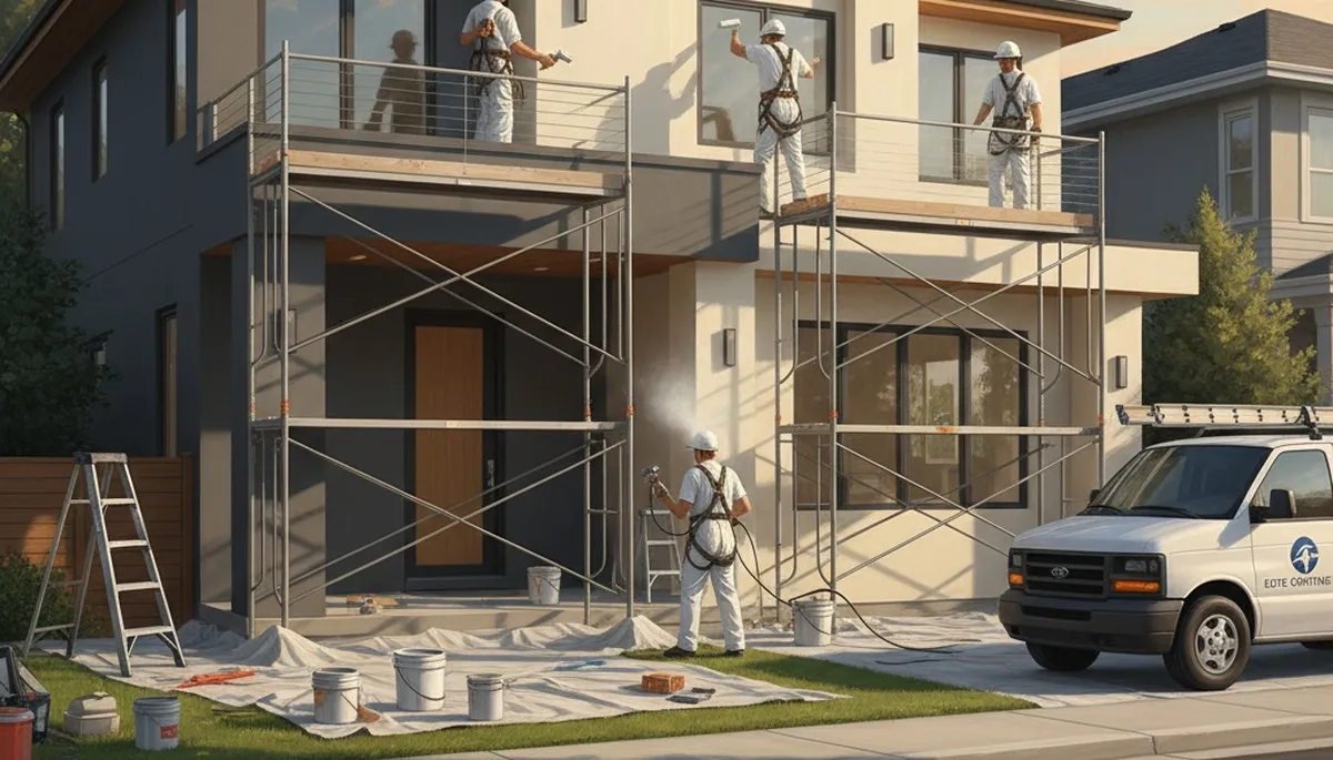 Exterior house painting service in Bloomington, IL for durable, weather-resistant home protection