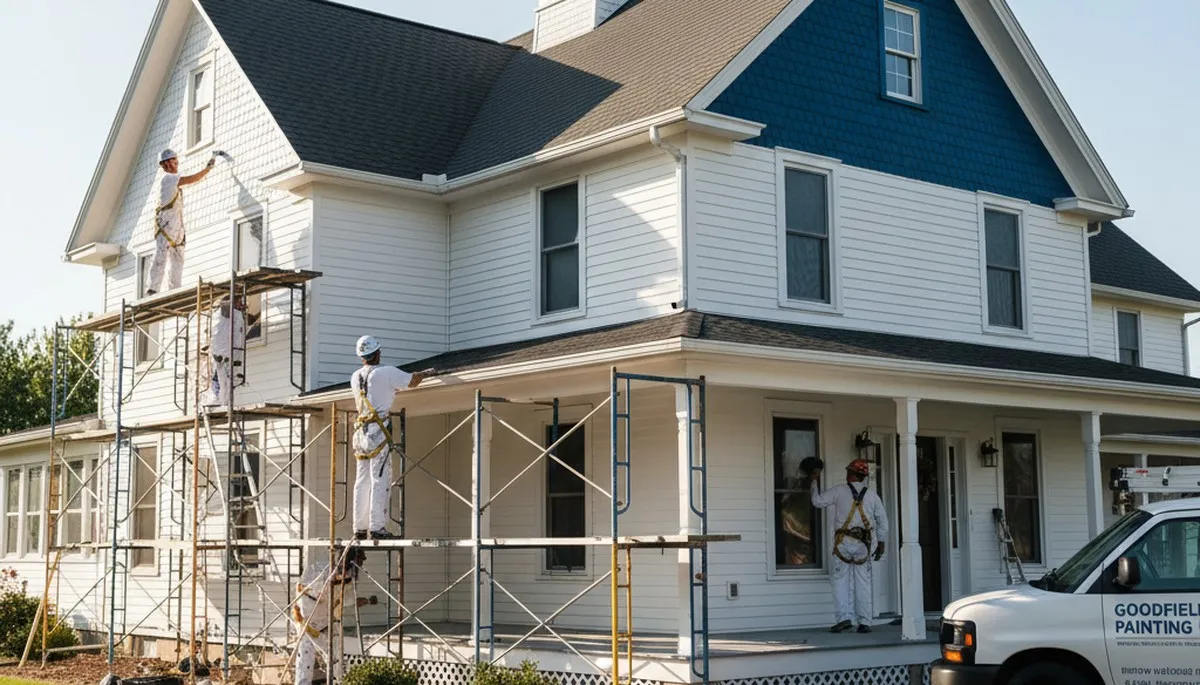 Professional Bloomington, IL painting contractor for interior and exterior residential painting services