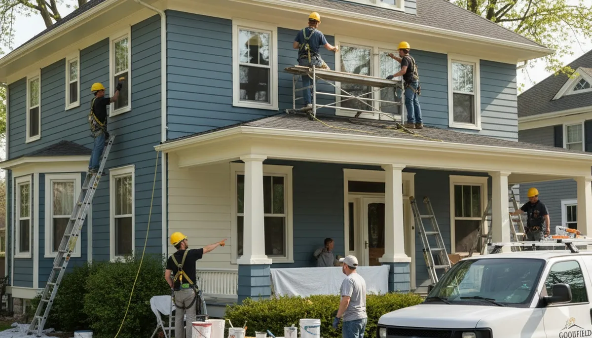 Professional Bloomington, IL painting contractors for residential and commercial painting services