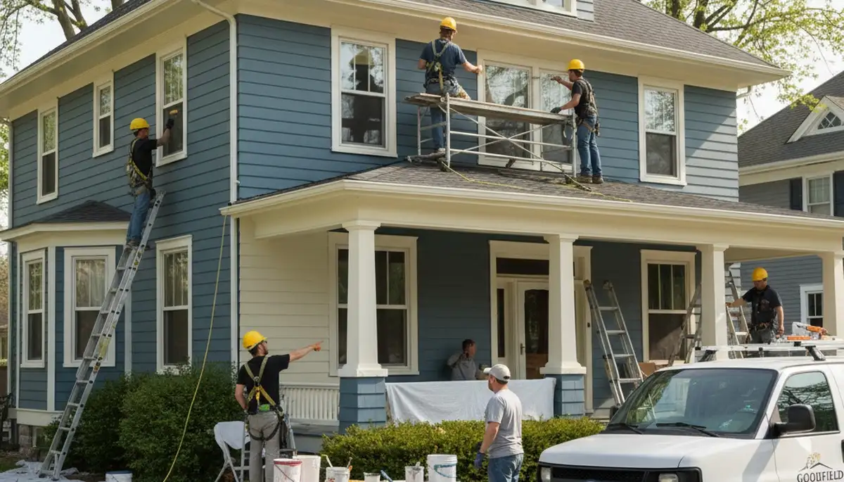 Professional Bloomington, IL painting contractors for residential and commercial painting services