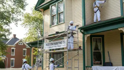 Professional painters in Bloomington, IL providing residential and commercial painting services