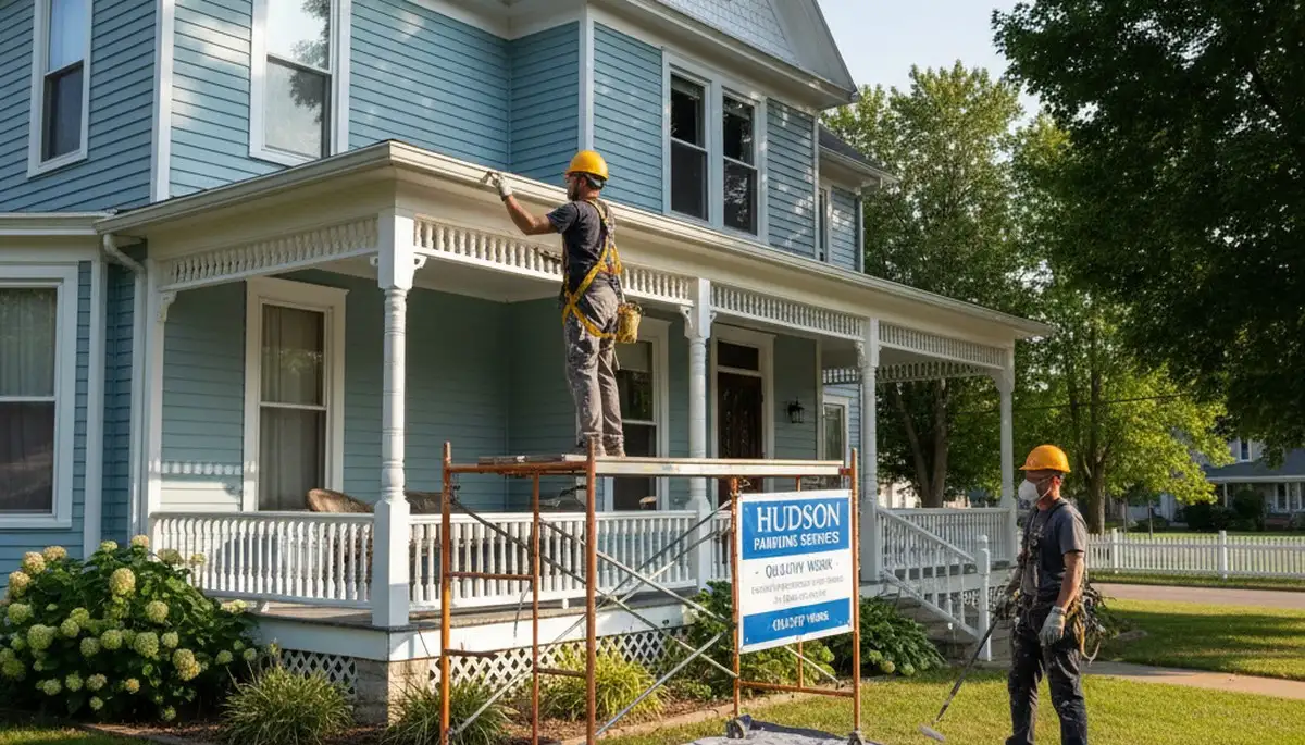 Professional painters serving Bloomington, IL for interior and exterior painting projects
