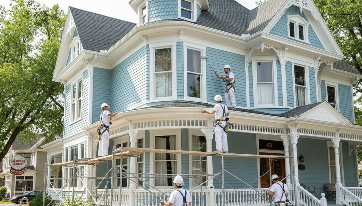 Professional painters in Bloomington, IL providing interior and exterior painting services