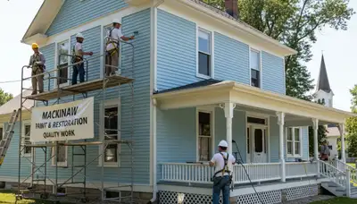 Professional painters in Bloomington, IL providing interior and exterior painting services