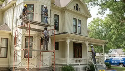 Painting contractors in Bloomington, IL providing professional interior and exterior painting services