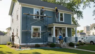 Professional painters in Bloomington, IL providing expert interior and exterior painting services