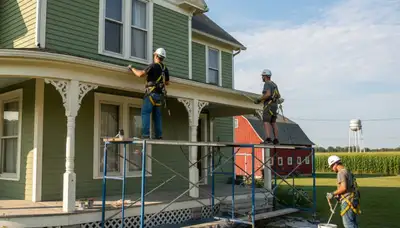 Professional painters in Bloomington, IL delivering interior and exterior painting services