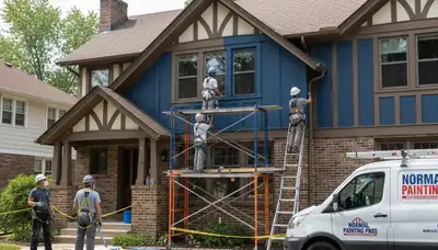 Professional painters in Bloomington, IL providing interior and exterior painting services