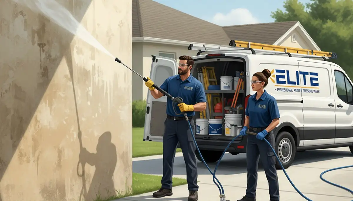 Bloomington, IL pressure cleaning for exterior surfaces by Bloomington Paint Pros