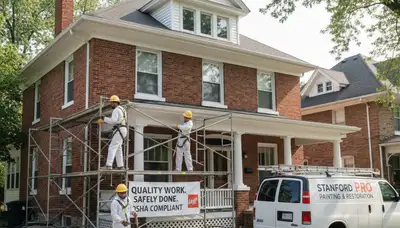 Painter team serving Bloomington, IL with professional interior and exterior painting services