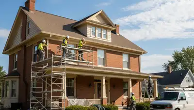 Professional painters in Bloomington, IL providing residential and commercial painting services