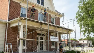 Professional painting crew in Bloomington, IL providing interior and exterior house painting services