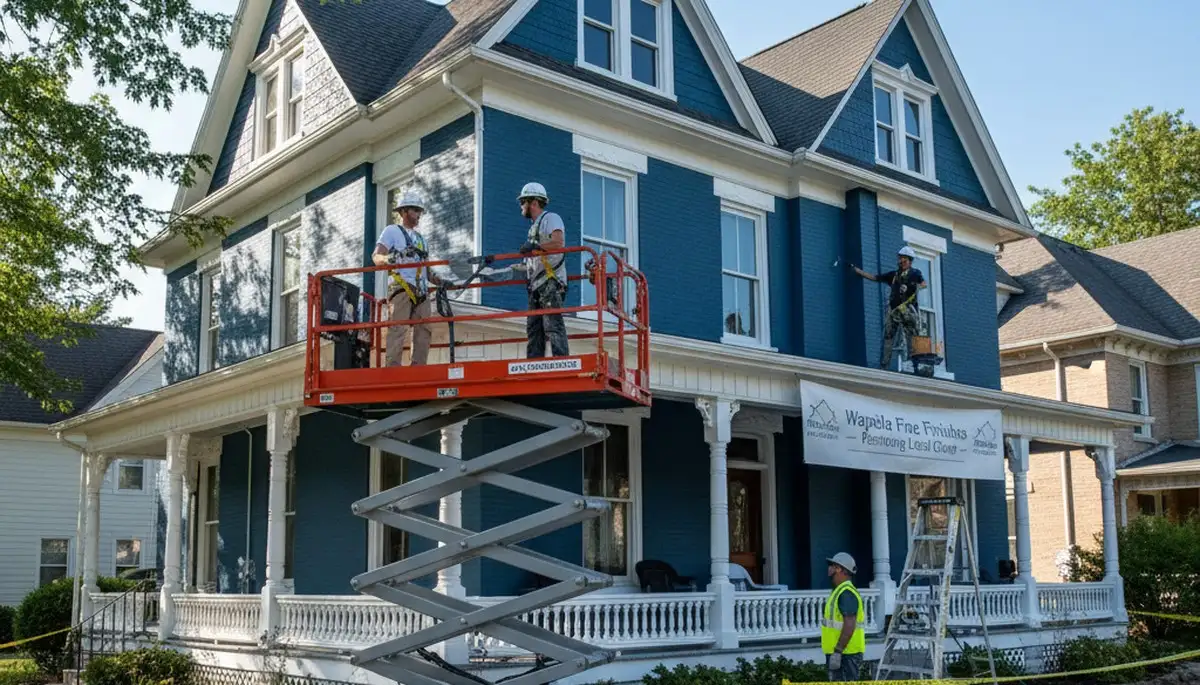 Professional painters in Bloomington, IL providing interior and exterior painting services