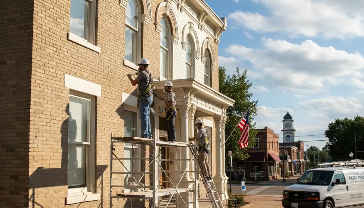 Professional painters serving Bloomington, IL for residential and commercial painting services